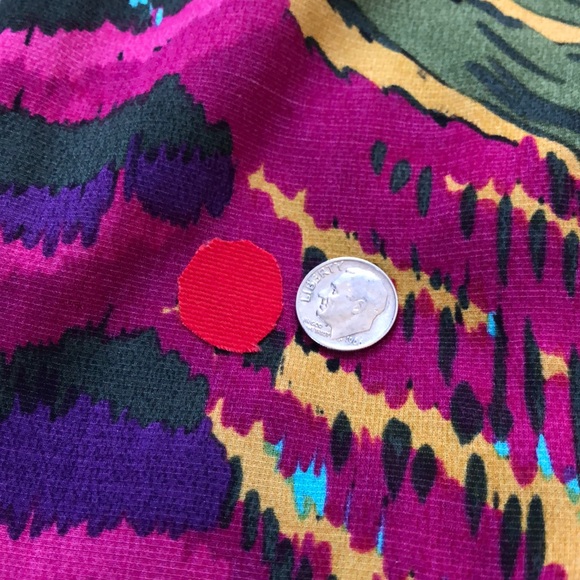 Trina Turk Jewel Toned Silk Georgette Tank XS - Picture 7 of 9